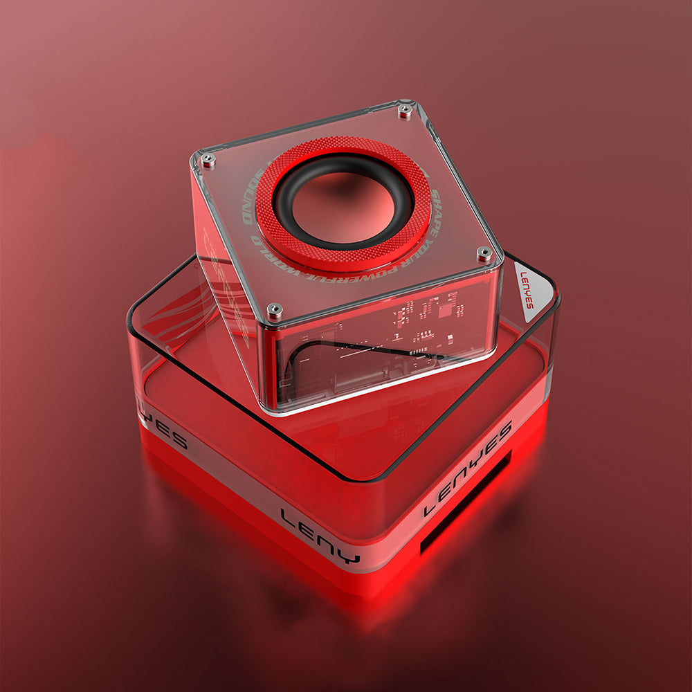 Lenyes S222 Mini TWS Kablosuz Bluetooth Hoparlör v5.3 5W Lenyes S222 Mini TWS Kablosuz Bluetooth Hoparlör v5.3 5W